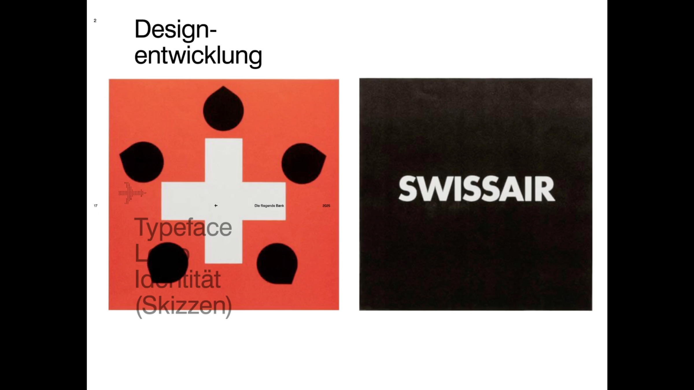 swissair animation, still 1